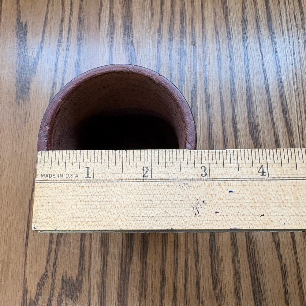 Wooden Mortar and Pestle with whale decoration - Picture 6 of 8